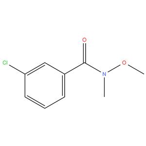 3-CHLORO-N-METHOXY -N-METHYL BENZAMIDE