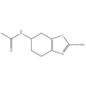 6-Acetamido-2-amino-4,5,6,7 tetrahydrobenzothiazole