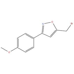 5-(BROMO METHYL)-3-(4-METHOXY PHENYL) ISOXAZOLE