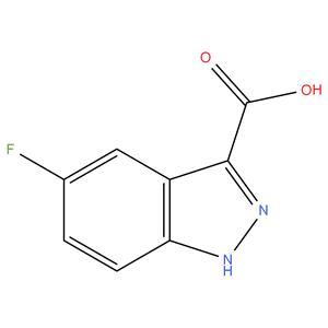 5 - fluoro - 1H - indazole - 3 - carboxylic acid