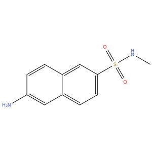 2-Naphthylamine-6-sulfo methyl amide