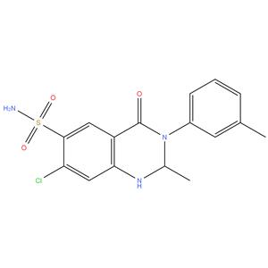Metolazone EP Impurity A
Metolazone USP RC C ; meta-Metolazone ;