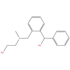 2-((2-(Hydroxy (Phenyl) Methyl)
Benzyl) (Methyl) Amino)
Ethanol