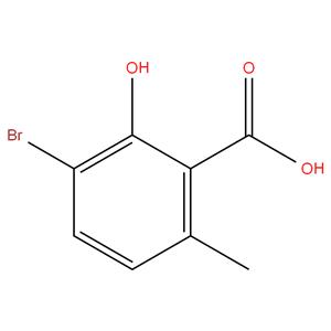 3-Bromo-2-hydroxy-6-methylbenzoic acid
