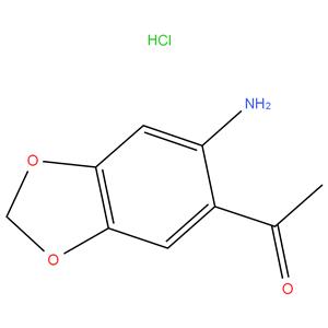 2'-Amino-4',5'-methylenedioxyacetophenone.Hydrochloride