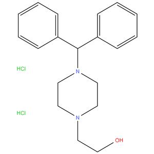 Cetirizne Related Compound B
Cetirizine Deschloro Ethanol Impurity ; 2-[4- (Diphenylmethyl)piperazin-1-yl]ethanol dihydrochloride