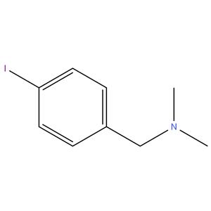 1- ( 4 - iodophenyl ) -N , N - dimethylmethanamine