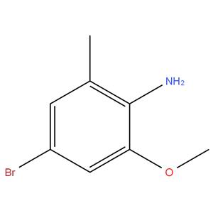 4-BROMO-2-METHOXY-6- METHYL ANILINE