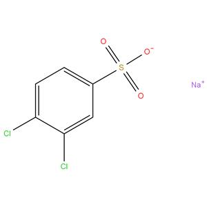 sodium 3,4 - dichlorobenzenesulfonate