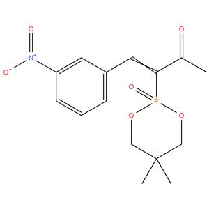 3-(5,5-dimethyl-2-oxo-1,3,2-dioxaphorinane-2-yl)-4-(3-nitrophenyl)-bu-3-en-2-one