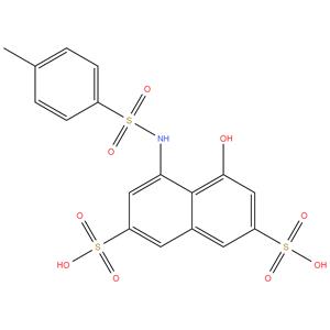 8-(4-Tolysulfonamido)-1-naphthol-3,6-disulfonic acid