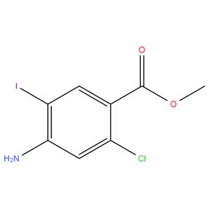 METHYL-4-AMINO-2-CHLORO-5-IODO BENZOATE