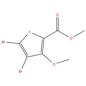 methyl-4,5-dibromo-3- hydroxy thiophene-2-carboxylate