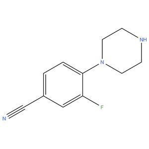 3-Fluoro-4-(piperazin-1-yl)benzonitrile