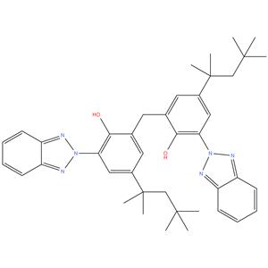 Methylenebis(2-hydroxy-3-(benzotriazol-2-yl)-5-tertoctylphenyl)