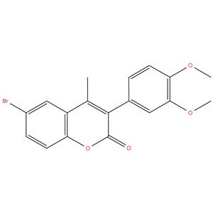 6-Bromo-3(3,4-Dimethoxyphenyl)-4-Methyl Coumarin