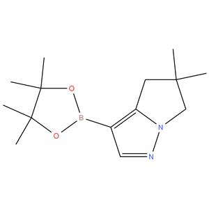 5,5-dimethyl-3-(4,4,5,5-tetramethyl-1,3,2-dioxaborolan-2-yl)-5,6-dihydro-4H-pyrrolo[1,2-b]pyrazole