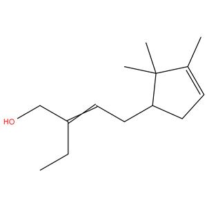2-Ethyl-4-(2,2,3-Trimethyl-3-Cyclopenten-1-yl) 2-Buten-1-ol