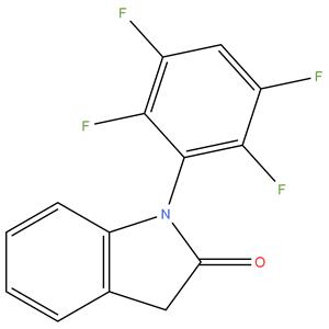1-(2,3,5,6-Tetrafluorophenyl)indolin-2-one