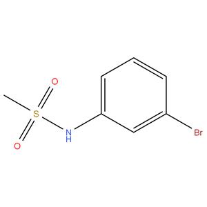 3-BROMO PHENYL METHANE SULPHONAMIDE