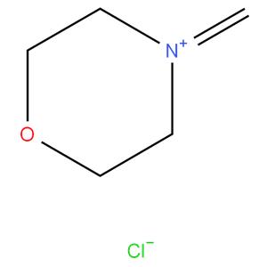 4 - methylenemorpholin - 4 - ium chloride