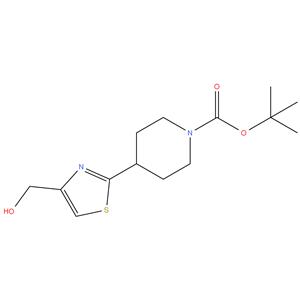 tert-butyl 4-(4-(hydroxymethyl)thiazol-2-yl)piperidine-1-carboxylate