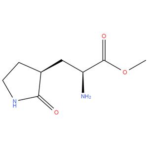 methyl (2S)-2-amino-3-[(3S)-2-oxopyrrolidin-3-yl]propanoate