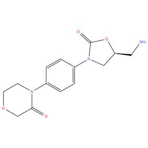 (S)-4-(4-(5-(Aminomethyl)-2-oxooxazolidin-3- yl)phenyl)morpholin-3-one