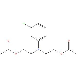 N,N-Bis(2-acetoxy ethyl) meta chloro aniline