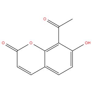 8-Acetyl – 7- Methoxy Coumarin