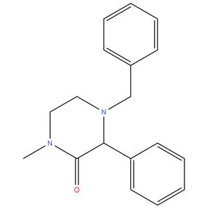 4-benzyl-1-methyl-2-oxo-3-phenylpiperazine