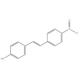 4-hydroxy-4'-nitro stilbene