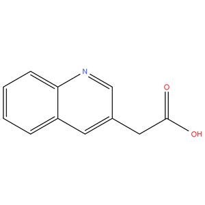 2- ( quinolin - 3 - yl ) acetic acid