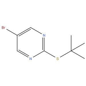5-bromo-2-(tert-butylsulfanyl)pyrimidine