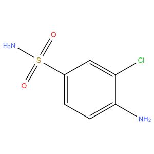 4-amino-3-chlorobenzene sulfonamide