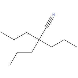 2,2-dipropylpentanenitrile