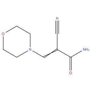 2-cyano-3-morpholinoacrylamide