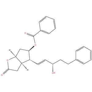 (3aR,4R,5R,6aS)-4-((E)-3-Oxo- 1-octen-1-yl)-2-oxohexahydro- 2H-cyclopenta[b]furan-5-yl benzoate