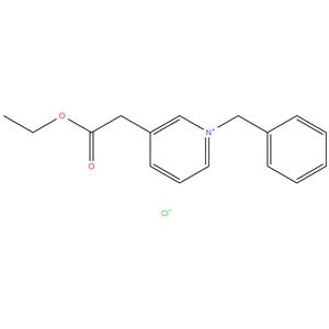 1 - benzyl - 3- ( 2 - ethoxy - 2 - oxoethyl ) pyridin - 1 - ium chloride