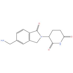 3-(5-(aminomethyl)-1-oxoisoindolin-2-yl)piperidine-2,6-dione