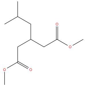 1,5-dimethyl-3-(2-methylpropyl)pentanedioate