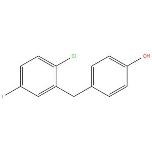 4-(2-chloro-5-iodobenzyl) phenol