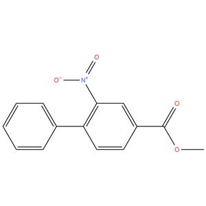 2-NITRO BI PHENYL -4-CARBOXYLIC ACID METHYL ESTER