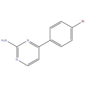 2-AMINO-4(4-BROMOPHENYL)PYRIMIDINE