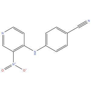 4-[N-(4-Cyanophenyl)amino]-3-nitropyridine