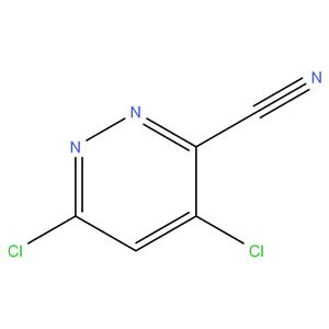 4,6 - Dichloropyridazine - 3 - carbonitrile