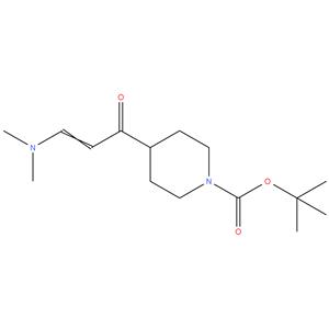 (E)-tert-butyl 4-(3-(dimethylamino)acryloyl)piperidine-1-carboxylate; Zanubrutinib impurity-21