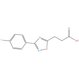 3-(3-(4-FLUOROPHENYL)-1,2,4-OXADIAZOL-5-YL)PROPANOICACID