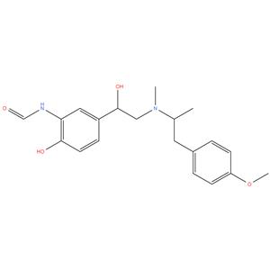 N-(2-hydroxy-5-(1-hydroxy-2-((1-(4-methoxyphenyl)propan-2-yl)(methyl)amino)ethyl)phenyl)formamide