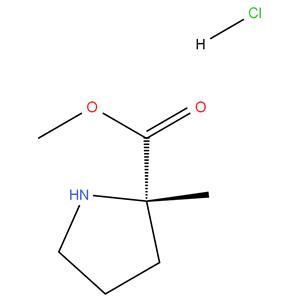 L-​Proline, 2-​methyl-​, methyl ester, hydrochloride